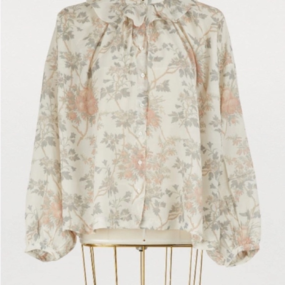 Floral Long Sleeve Blouse